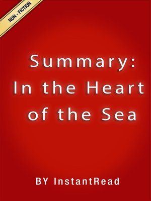 cover image of In the Heart of the Sea / Summary